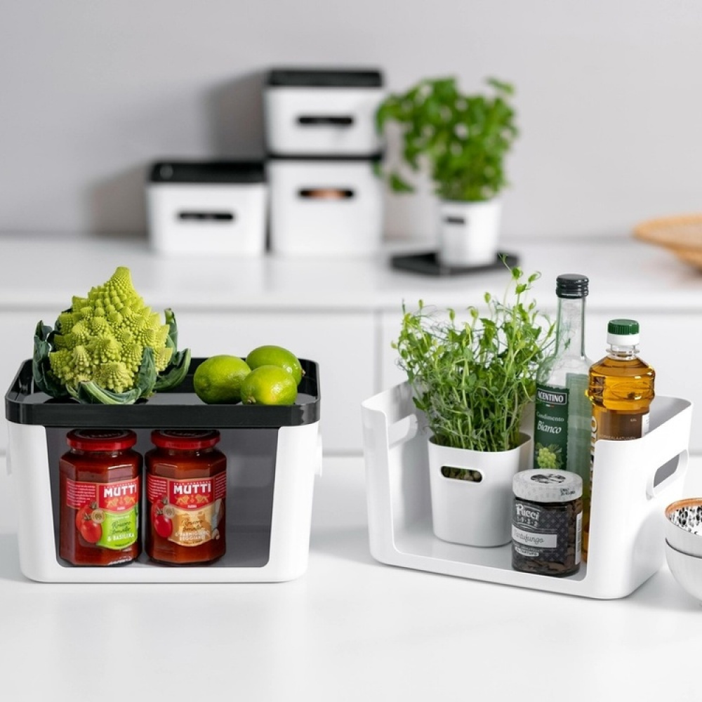 Oppbevaringsboks med åpen front 7,2 L, SmartStore i gruppen Oppbevaring hos SmartaSaker.se (41833)