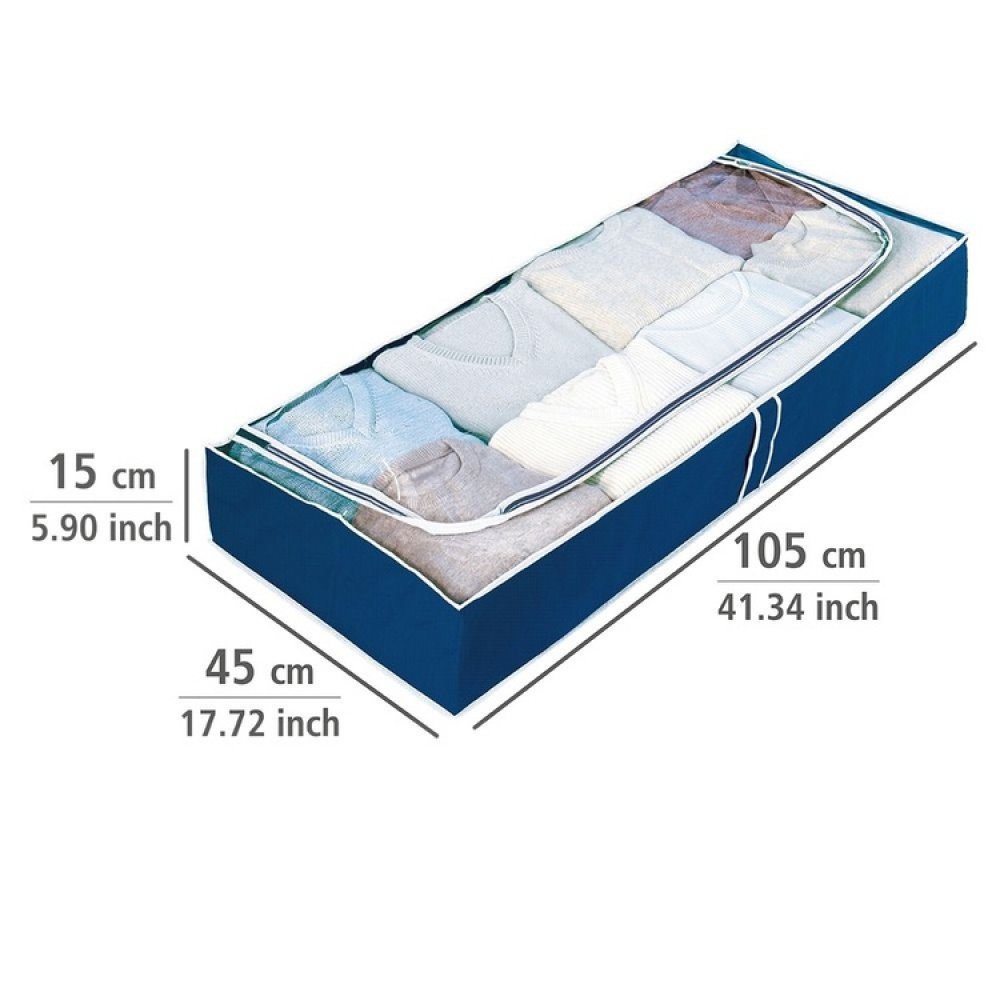 Myk oppbevaringsboks, 105x45x15 cm, blå i gruppen Oppbevaring hos SmartaSaker.se (41842)