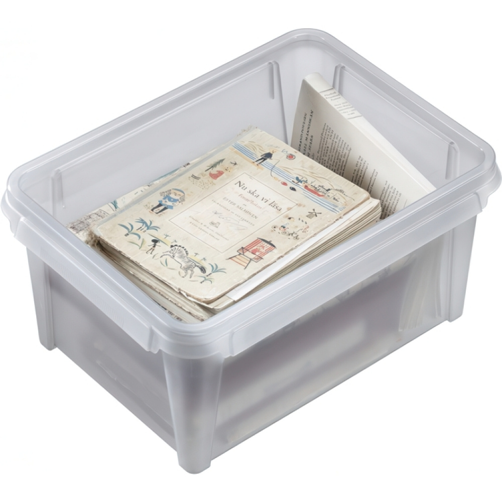 Vanntett oppbevaringsboks med lokk 13L, SmartStore Dry i gruppen Oppbevaring hos SmartaSaker.se (41882)