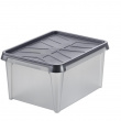 Vanntett oppbevaringsboks med lokk 34L, SmartStore Dry
