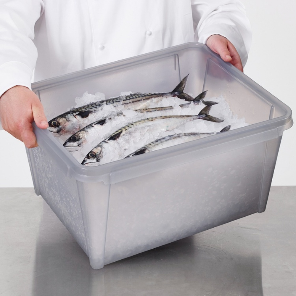 Vanntett oppbevaringsboks med lokk 34L, SmartStore Dry i gruppen Oppbevaring hos SmartaSaker.se (41883)