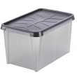 Vanntett oppbevaringsboks med lokk 55L, SmartStore Dry