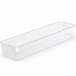 Lang og smal skuffinnredning for småoppbevaring, 40x10x6 cm, SmartStore