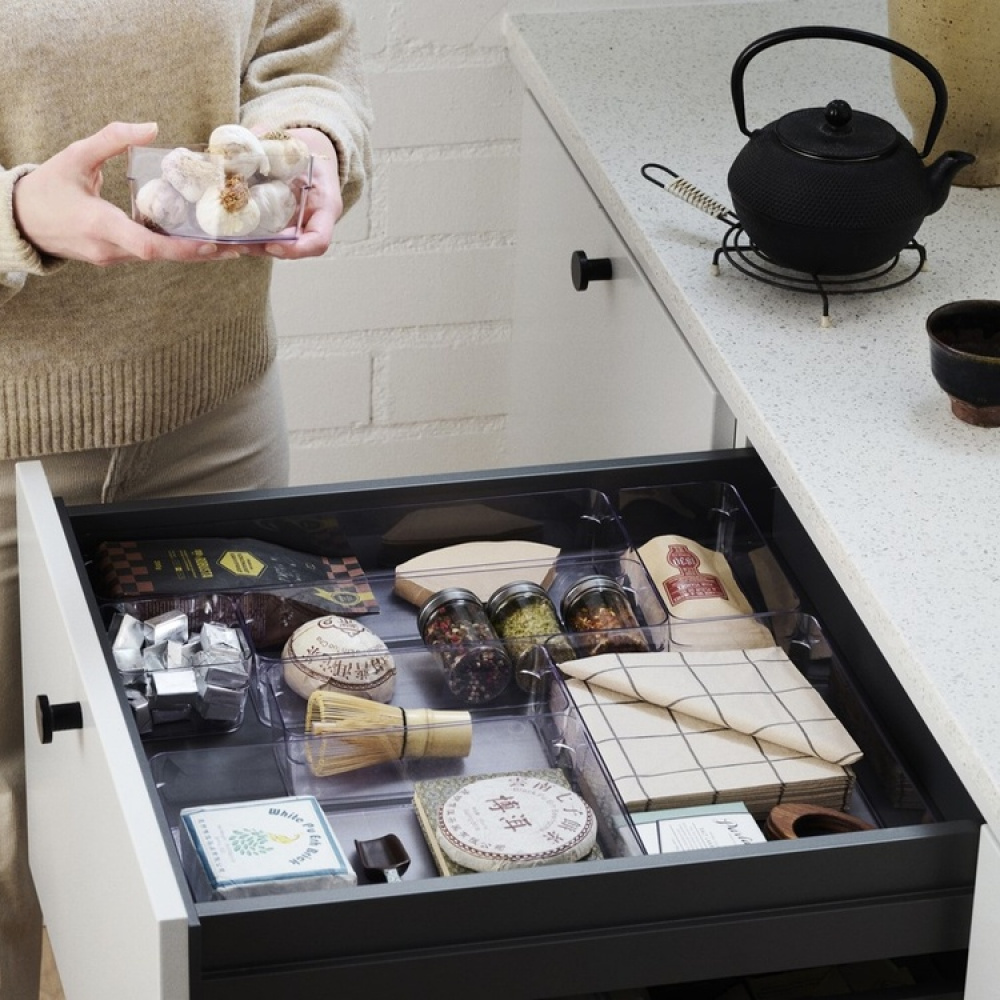 Lang og smal skuffinnredning for småoppbevaring, 40x10x6 cm, SmartStore i gruppen Oppbevaring / Oppbevaringsbokser hos SmartaSaker.se (41909)