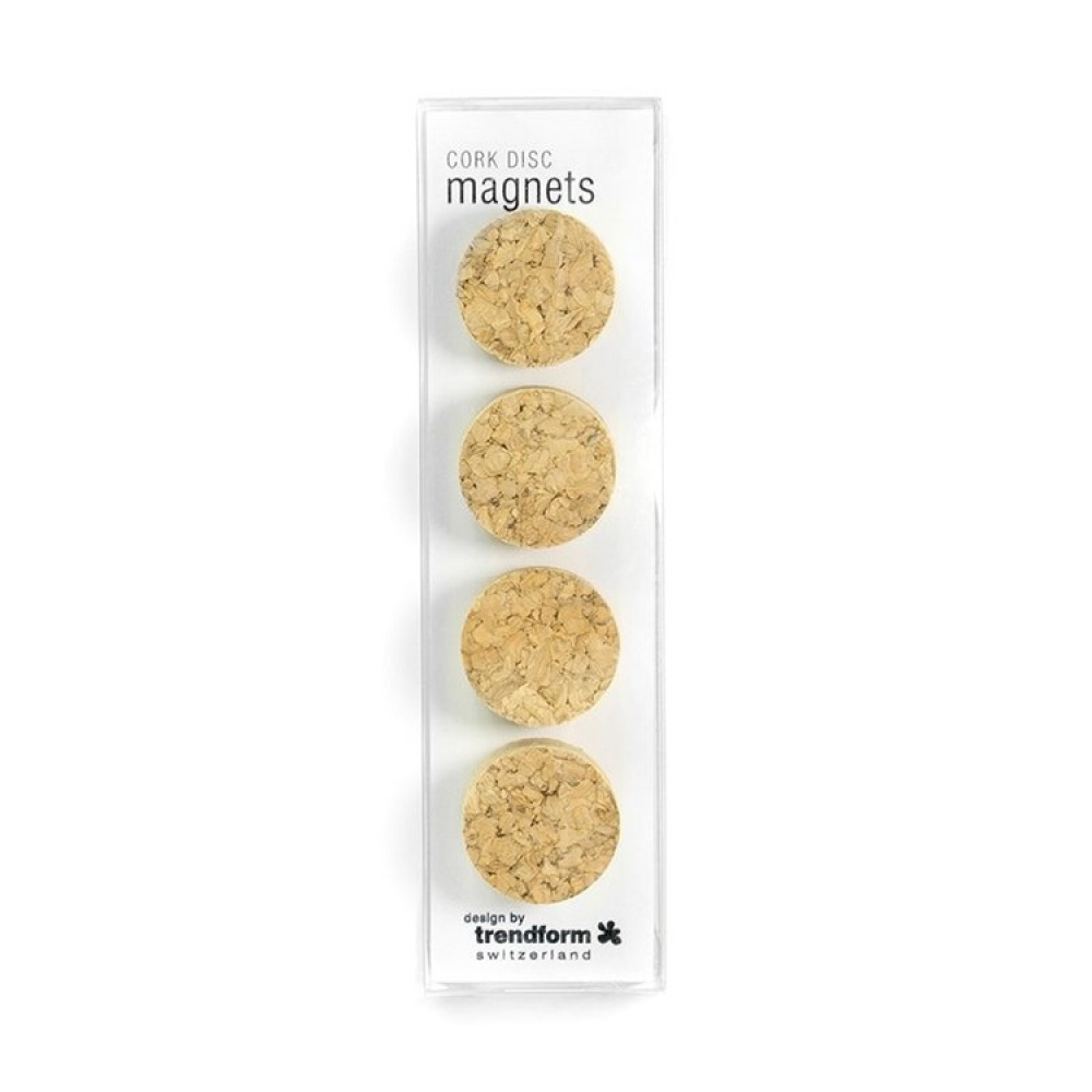 Magnet i kork 4-pack i gruppen Oppbevaring hos SmartaSaker.se (41962)