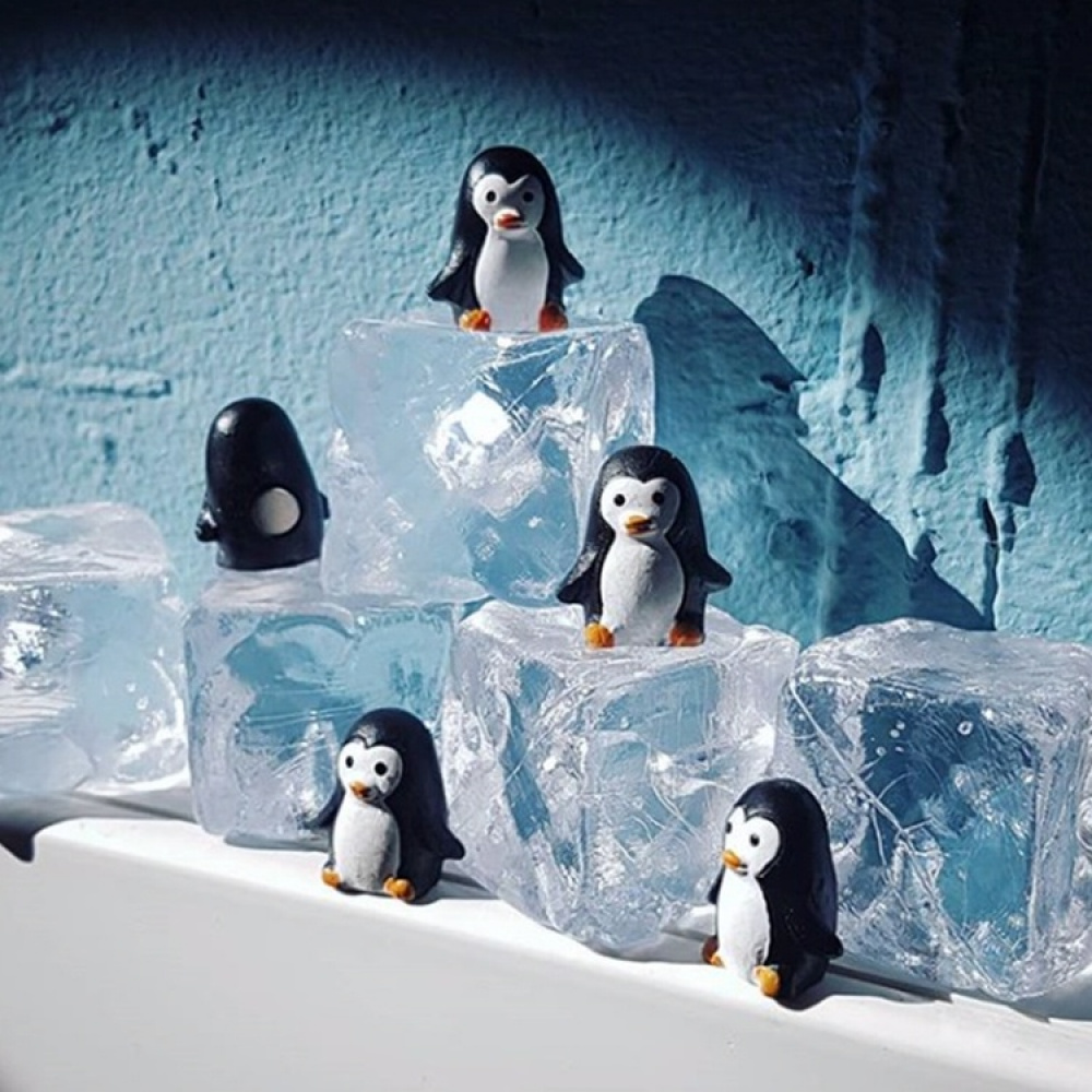 Magnetfigur 6-pack, pingvin i gruppen Oppbevaring hos SmartaSaker.se (41976)
