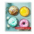 Glassmagneter 4-pack, Bakverk