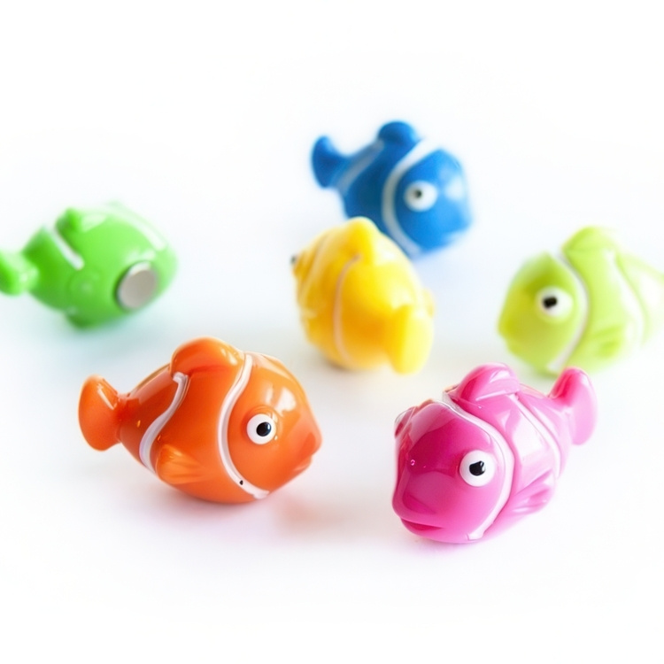 Magnetfigur 6-pack, Fisk i gruppen Oppbevaring hos SmartaSaker.se (42014)
