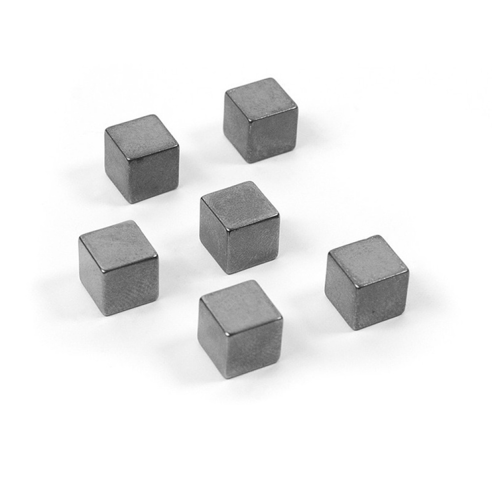 Liten magnetkube 6-pack, grå i gruppen Oppbevaring hos SmartaSaker.se (42036)