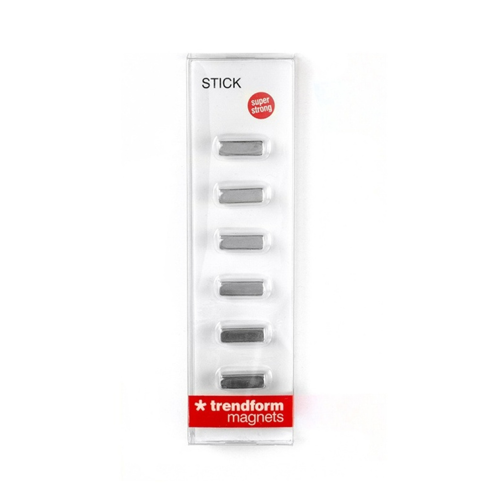 Rektangulær minimagnet 6-pack i gruppen Oppbevaring hos SmartaSaker.se (42037)
