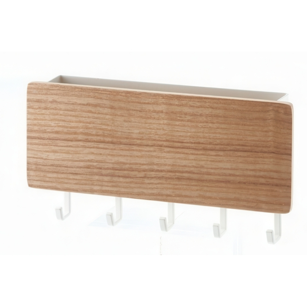 Liten magnetisk oppbevaring med kroker, Yamazaki i gruppen Oppbevaring / Entréoppbevaring hos SmartaSaker.se (42063)