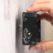 Magnetisk såpeholder med sugekopp
