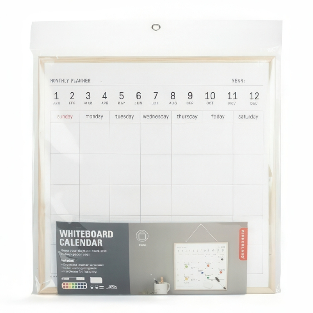 Magnetisk whiteboardtavle med månedsplanlegging, 34x34 cm i gruppen Oppbevaring hos SmartaSaker.se (42067)
