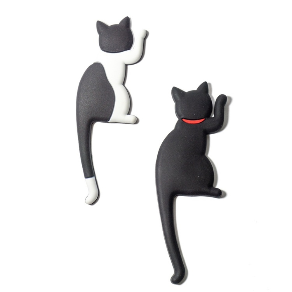 Kattformet magnetkrok 2-pack i gruppen Oppbevaring hos SmartaSaker.se (42069)