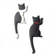 Kattformet magnetkrok 2-pack