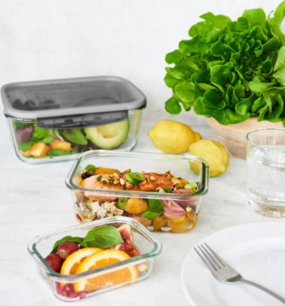 Matboks i glass 0,75L, SmartStore i gruppen Oppbevaring / Kjøkkenskap hos SmartaSaker.se (42106)