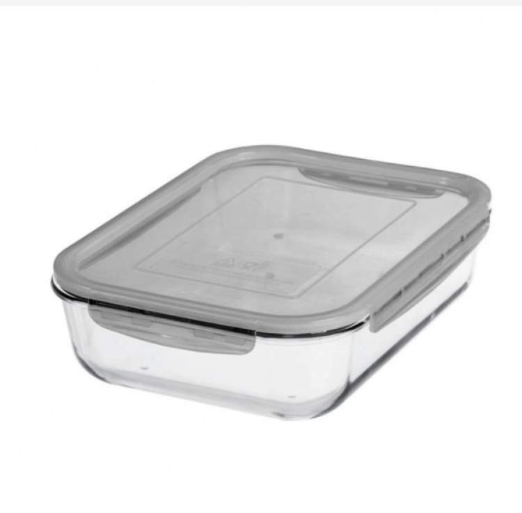 Stor matboks i glass 2,7 L, SmartStore i gruppen Oppbevaring / Kjøkkenskap / Matbokser / Matbokser i glass hos SmartaSaker.se (42108)
