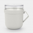 Matboks for suppe med oppbevaringslokk 0,6L, Brabantia