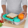 Bentoboks med rom og beholder 1,76L, Sistema