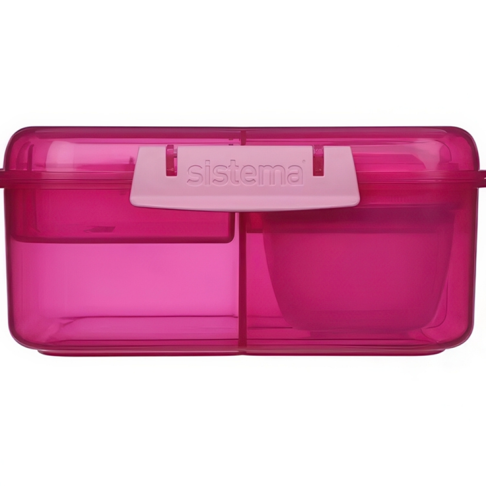 Bentoboks med 5 rom og beholder 1,25 L, Sistema i gruppen Oppbevaring hos SmartaSaker.se (42121)