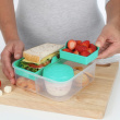Bentoboks med 5 rom og beholder 1,25 L, Sistema