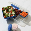 Bentoboks med 5 rom og beholder 1,65L, Sistema