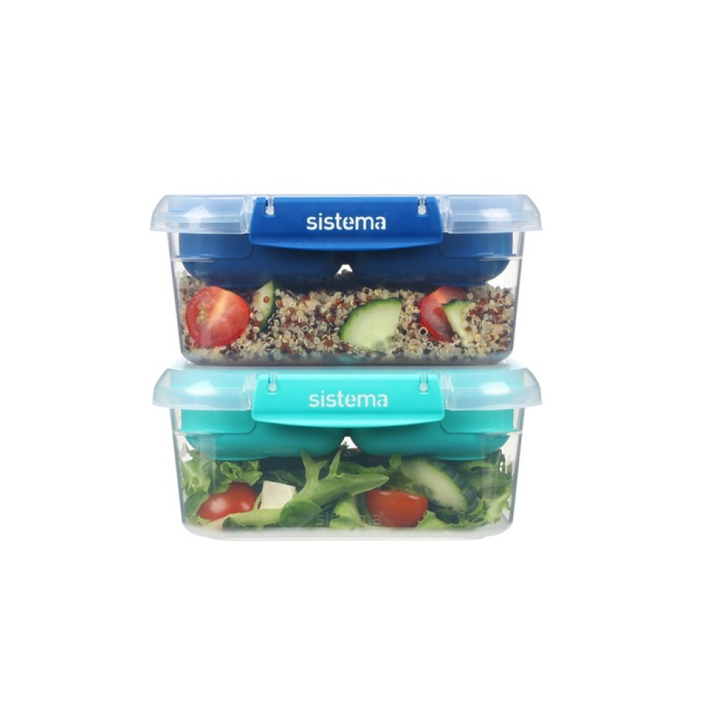 Matboks med innsats 1,15 L, Sistema i gruppen Oppbevaring hos SmartaSaker.se (42125)