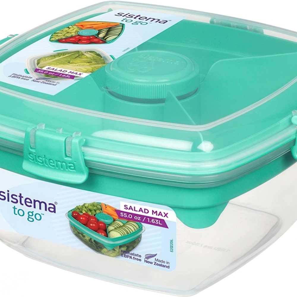 Matboks for salat 1,63 L, Sistema i gruppen Oppbevaring hos SmartaSaker.se (42126)