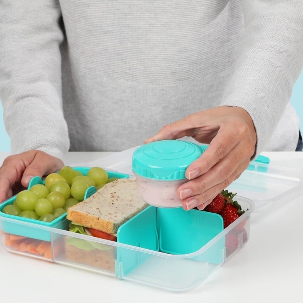 Bentoboks med rom og beger 1,48 L, Sistema i gruppen Oppbevaring / Kjøkkenskap hos SmartaSaker.se (42129)