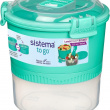 Rund todelt matboks 0,965L, Sistema