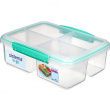 Firedelt matboks 1,74L, Sistema, Mint