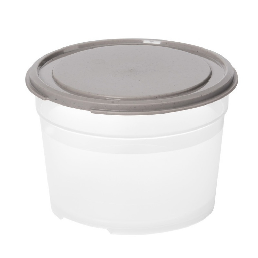 Rund matboks 0,6L, SmartStore, Grå i gruppen Oppbevaring hos SmartaSaker.se (42173)