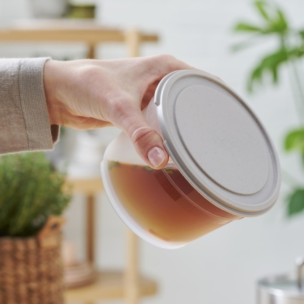 Rund matboks 0,6L, SmartStore, Grå i gruppen Oppbevaring hos SmartaSaker.se (42173)