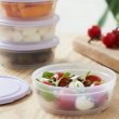 Liten matboks rund 0,3L, SmartStore, Lilla