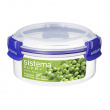 Rund matboks mini 0,3L, Sistema
