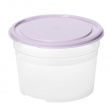 Rund matboks 0,6L, SmartStore, Lilla