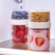 Todelt yoghurtbeger