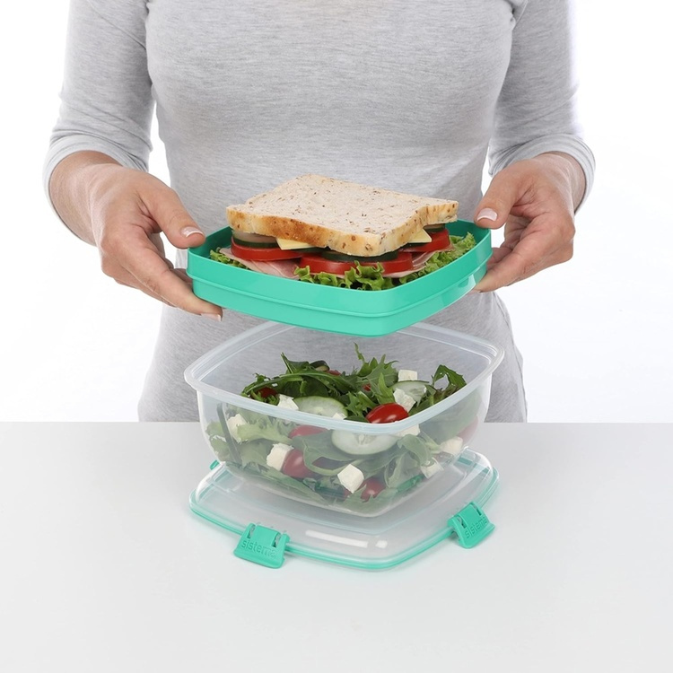 Matboks med innsats 1,4 L, Sistema i gruppen Oppbevaring hos SmartaSaker.se (42192)