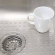Beskyttelsesmatte for oppvaskkum i plast, 41x32 cm