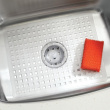 Beskyttelsesmatte for oppvaskkum i plast, 41x32 cm