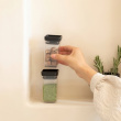 Mini oppbevaringsboks 2-pakning, Brabantia, Mørkegrå