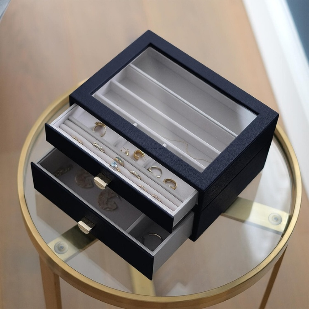 Smykkeskrin 2 skuffer, Classic, Stackers i gruppen Oppbevaring hos SmartaSaker.se (42250)