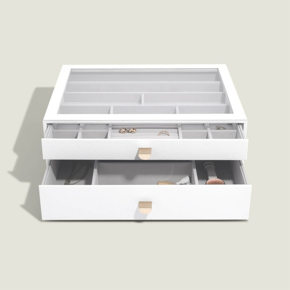 Smykkeskrin 2 skuffer, Supersize, Stackers i gruppen Oppbevaring / Soveromoppbevaring hos SmartaSaker.se (42251)