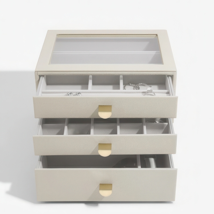 Smykkeskrin 3 skuffer, Classic, Stackers i gruppen Oppbevaring / Soveromoppbevaring hos SmartaSaker.se (42252)