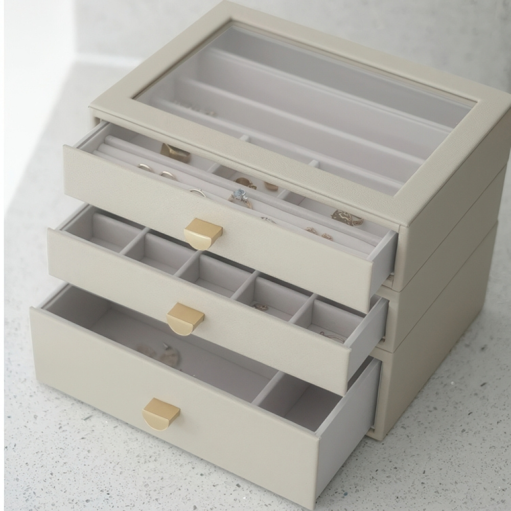 Smykkeskrin 3 skuffer, Classic, Stackers i gruppen Oppbevaring / Soveromoppbevaring hos SmartaSaker.se (42252)
