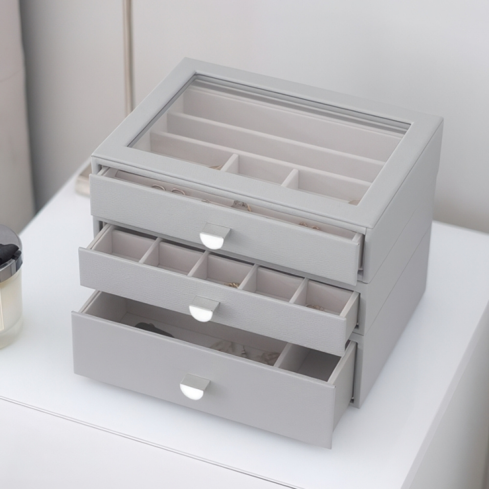 Smykkeskrin 3 skuffer, Classic, Stackers i gruppen Oppbevaring / Soveromoppbevaring hos SmartaSaker.se (42252)