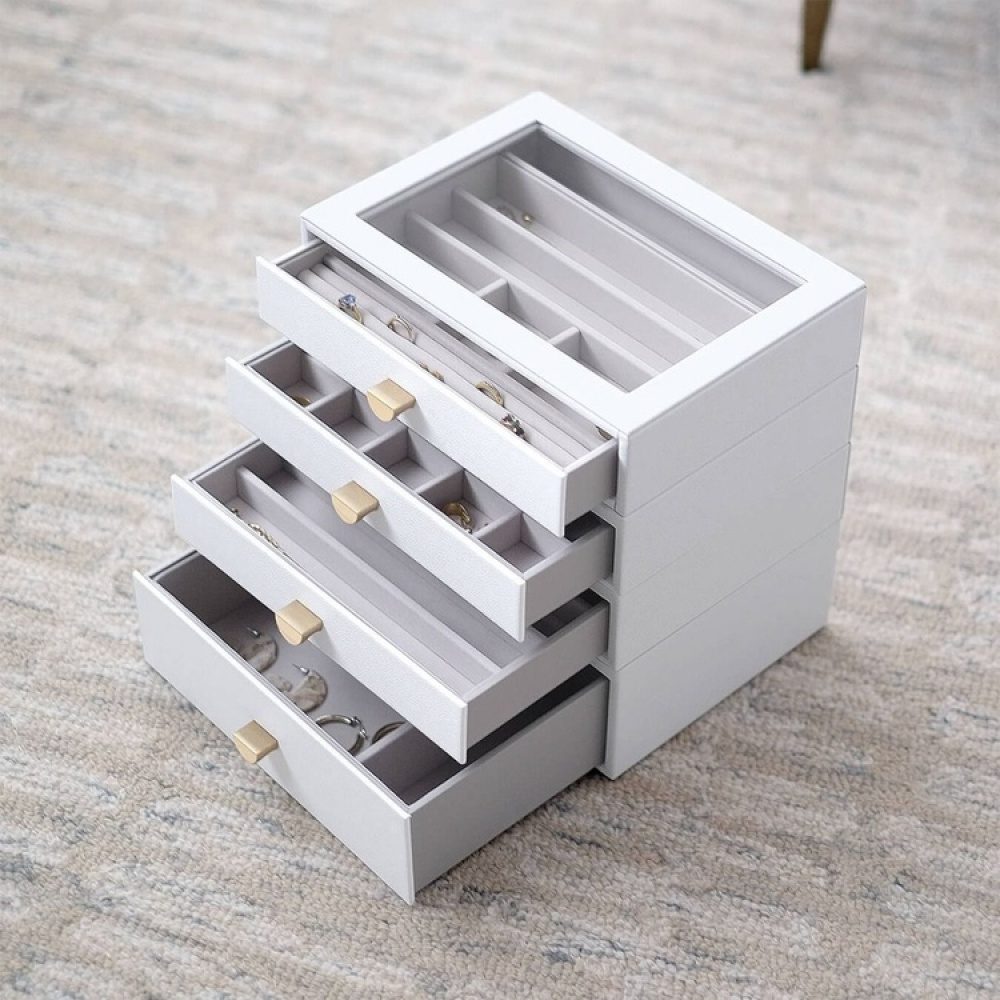 Smykkeskrin 4 skuffer, Classic, Stackers i gruppen Oppbevaring hos SmartaSaker.se (42254)