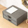 Minikommode 2 skuffer, Birger canvas, Bigso