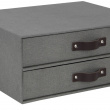 Minikommode 2 skuffer, Birger canvas, Bigso