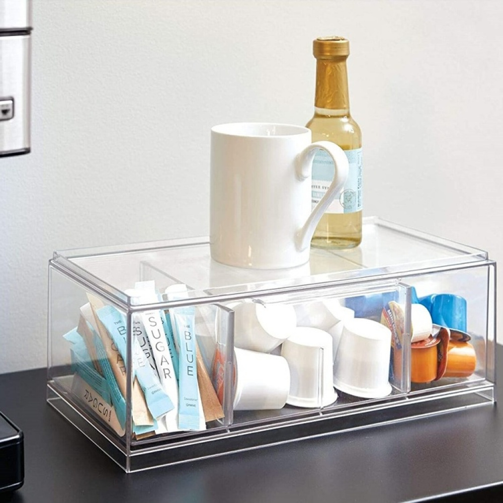 Oppbevaringsboks for teposer 4 rom i gruppen Oppbevaring hos SmartaSaker.se (42269)